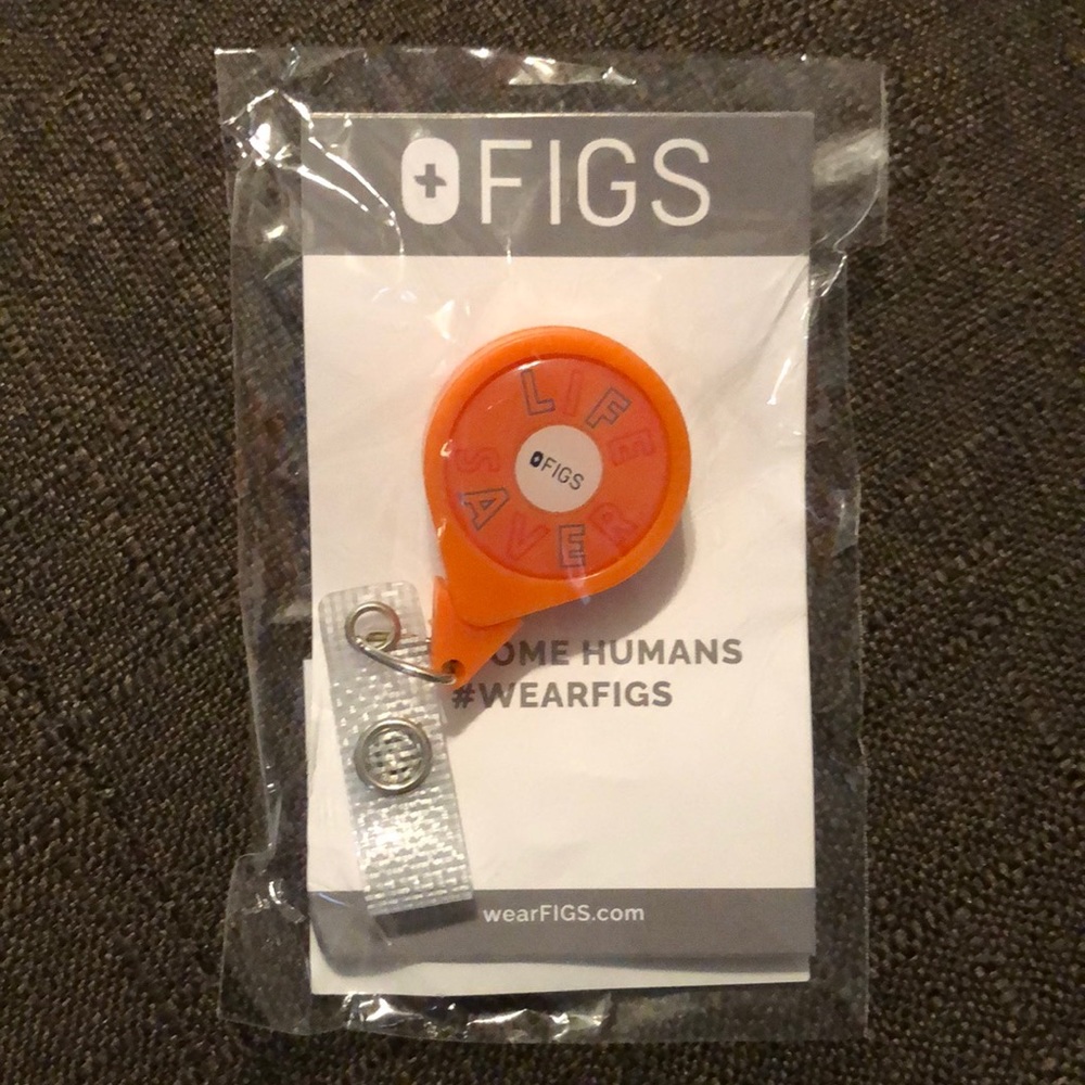 Figs life saver badge reel